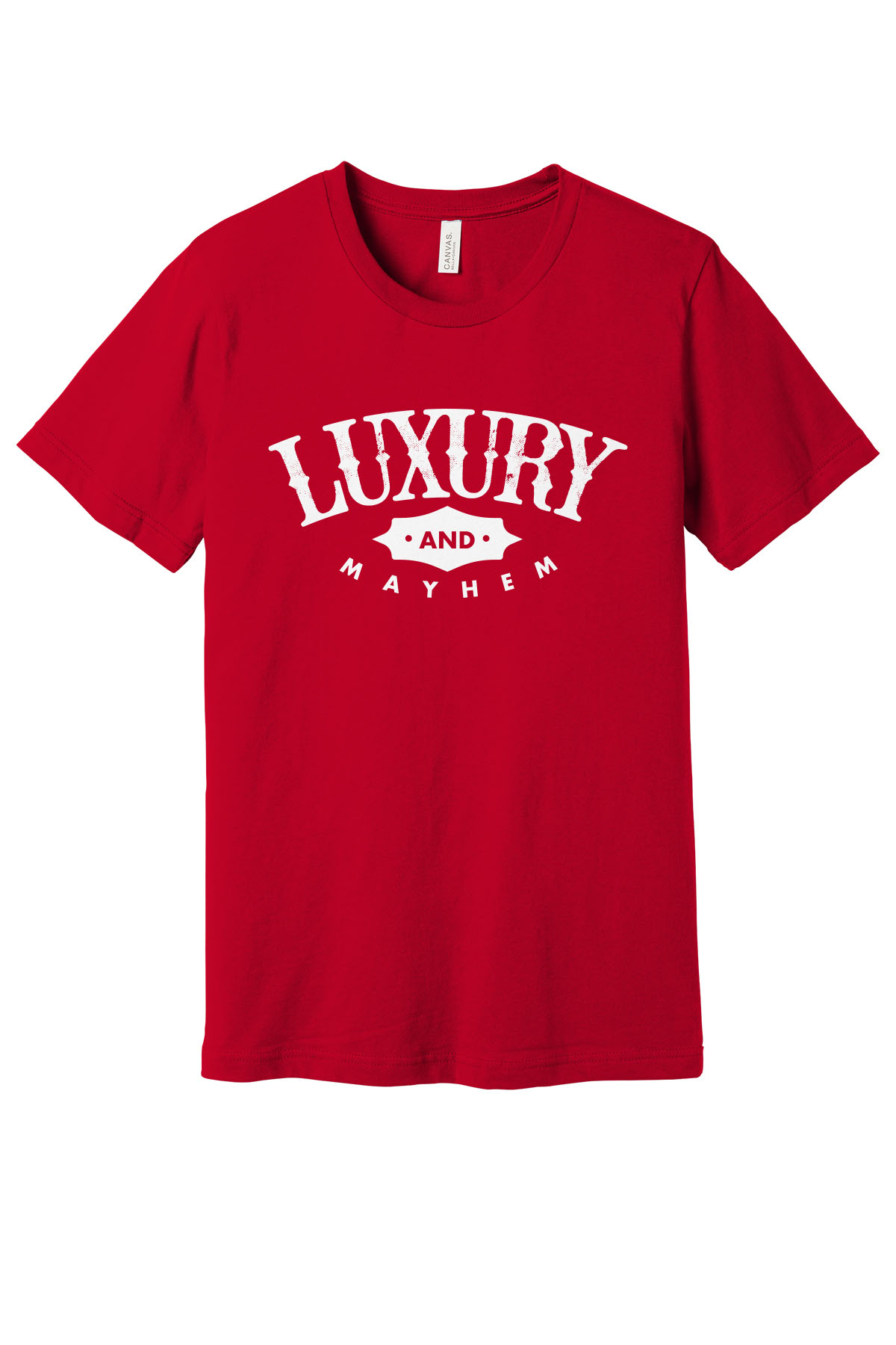 Red w/ White Lettering