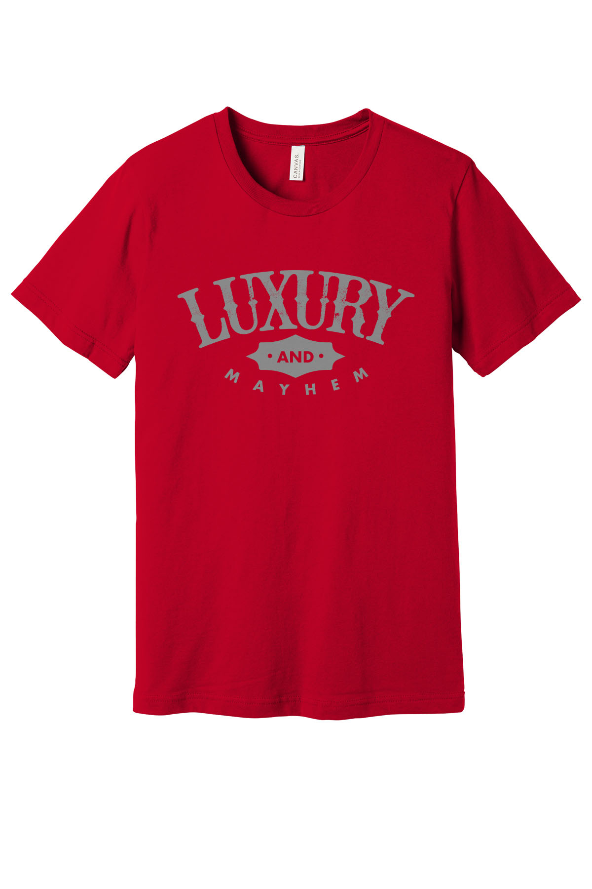 Red w/ Asphalt Lettering