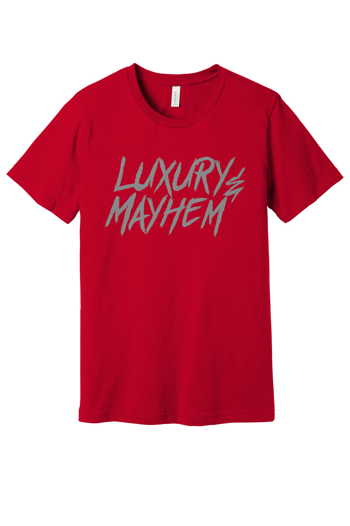 Red w/ Asphalt Lettering