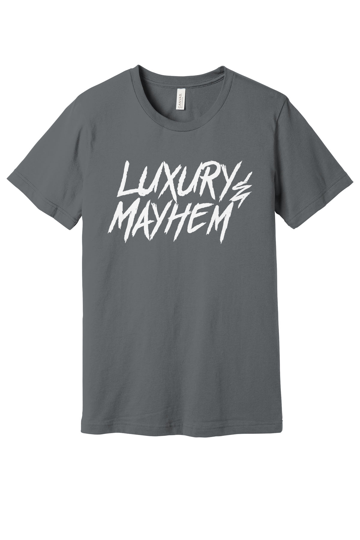 Asphalt w/ White Lettering