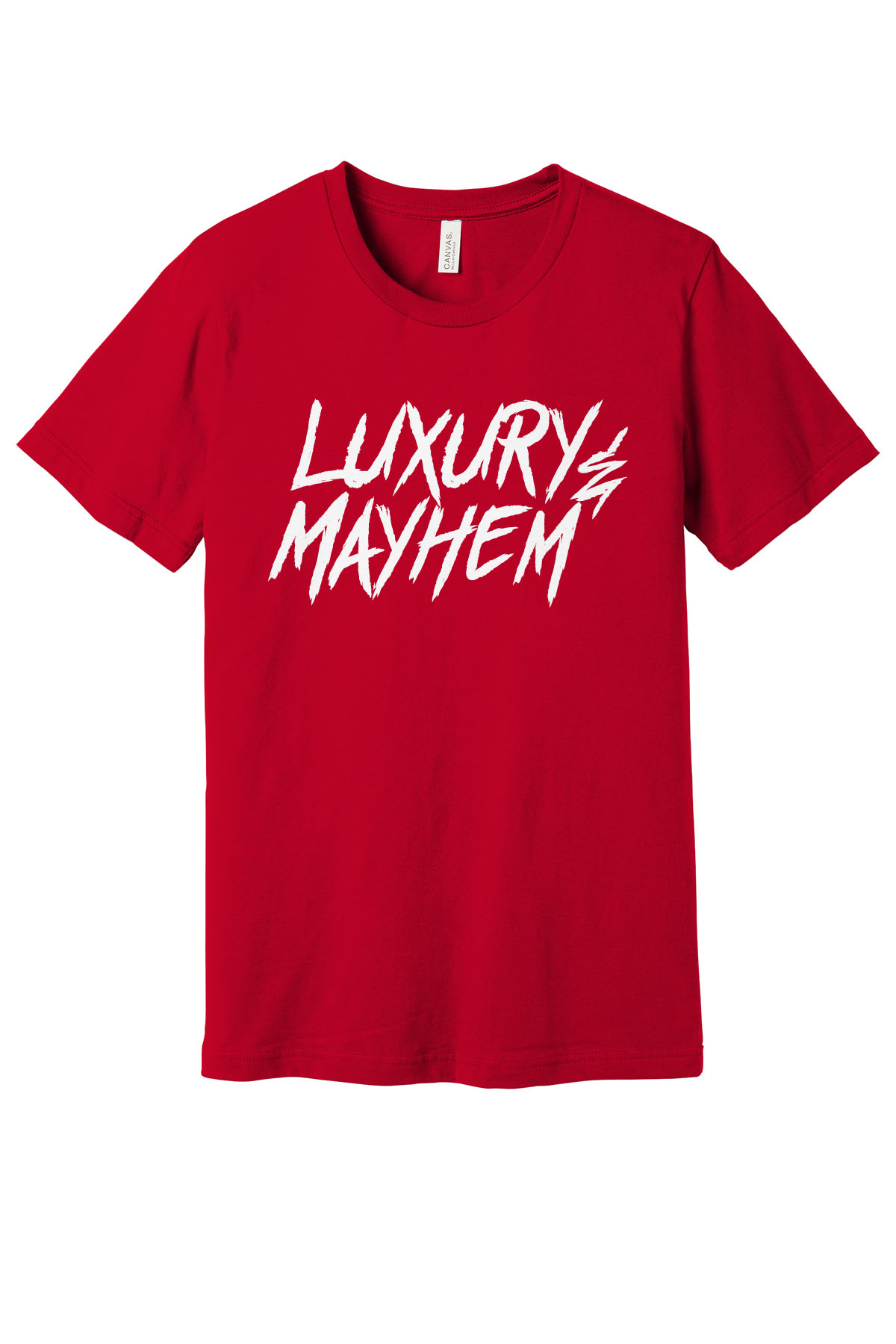 Red w/ White Lettering