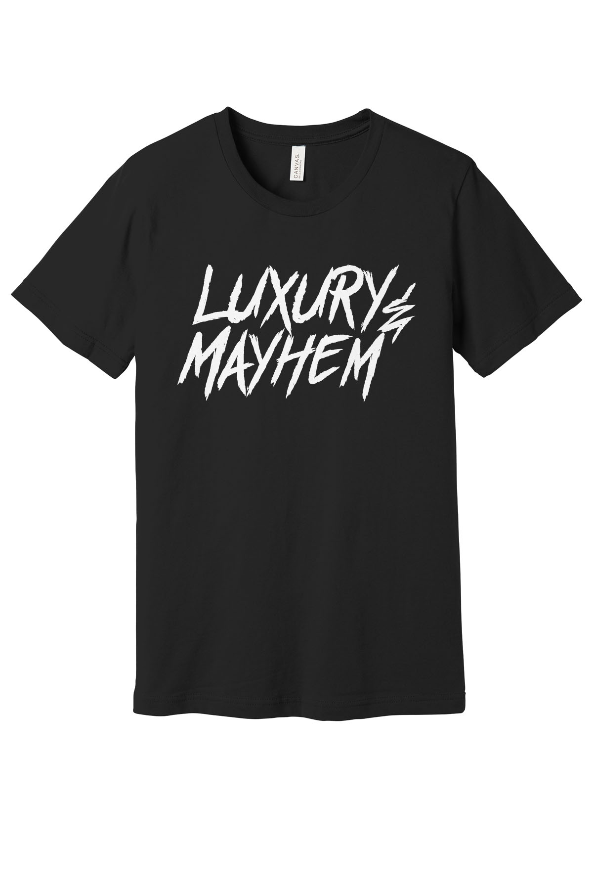 Black w/ White Lettering